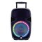 Naxa Portable 15” Bluetooth Party Speaker with Circular Multi-Color Disco Light (NDS-1520)
